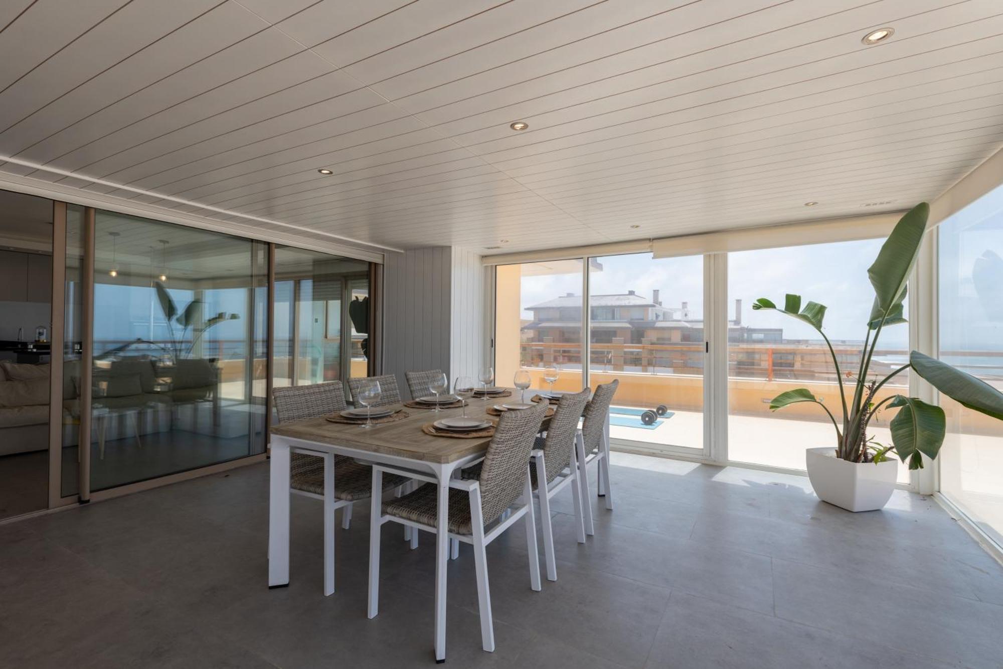 Appartement 300M2 Vue Sur Ocean Prestigia - Plage Des Nations Salé エクステリア 写真