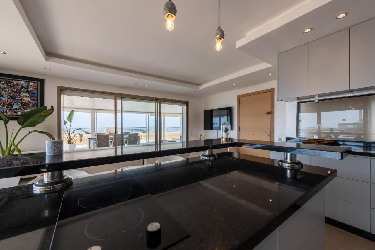 Appartement 300M2 Vue Sur Ocean Prestigia - Plage Des Nations Salé エクステリア 写真